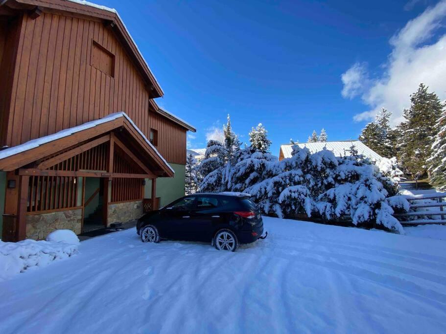 Appartement 4 Pers Grande Terrasse Vue Pistes Ski Saint-Chaffrey Dış mekan fotoğraf