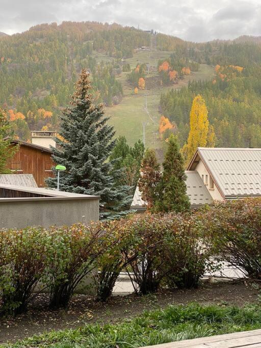 Appartement 4 Pers Grande Terrasse Vue Pistes Ski Saint-Chaffrey Dış mekan fotoğraf